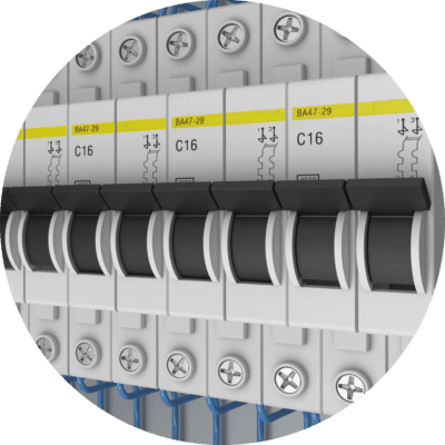 Circle Electrical Contacts