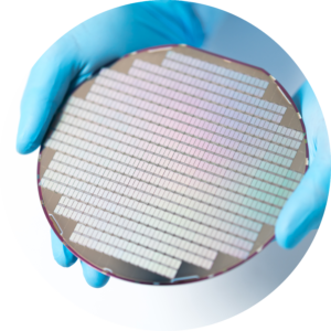 Circle Silicon Wafer