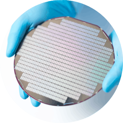 Circle Silicon Wafer